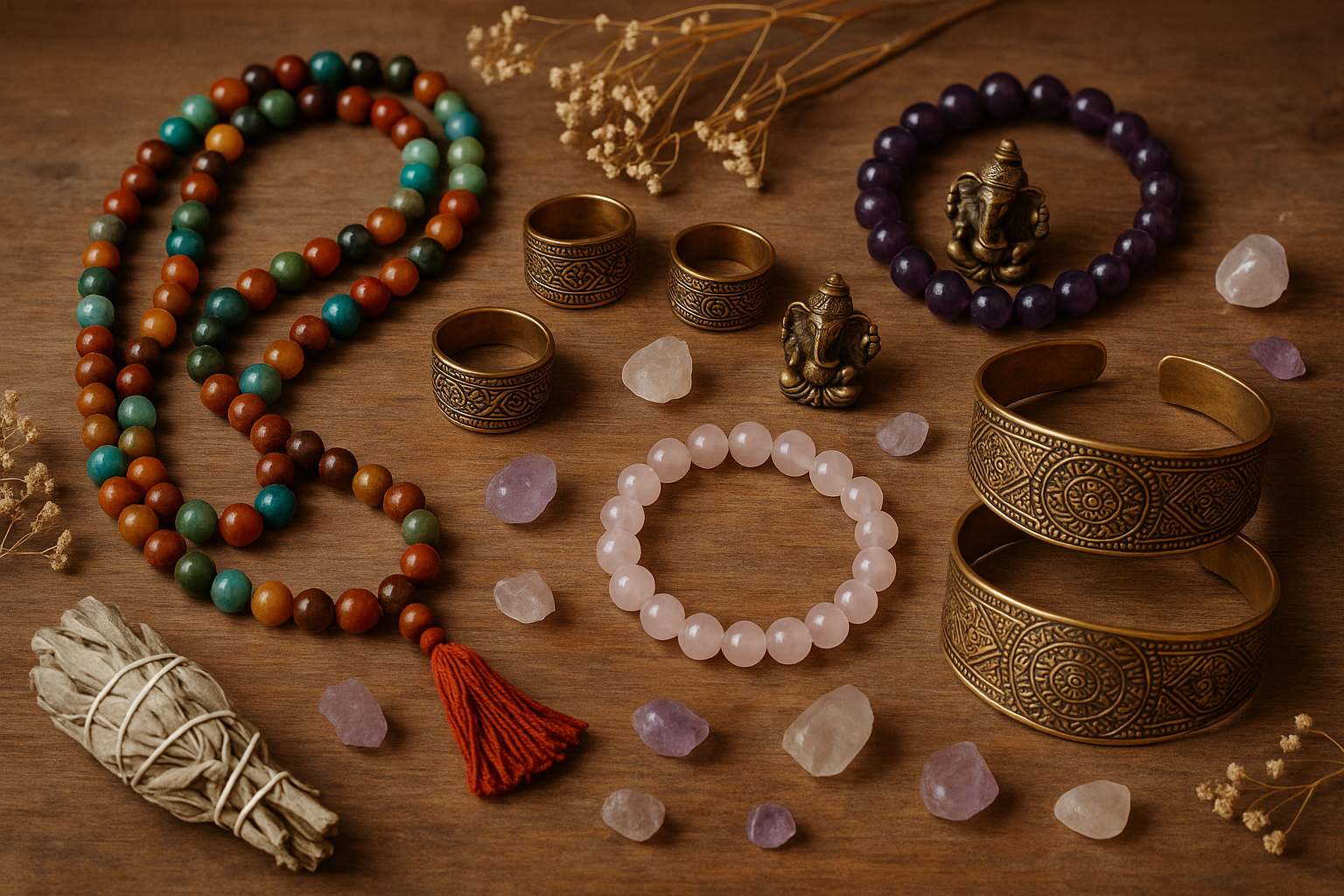 Bijoux Spirituels – Bracelets en Pierres Naturelles & Lithothérapie💎