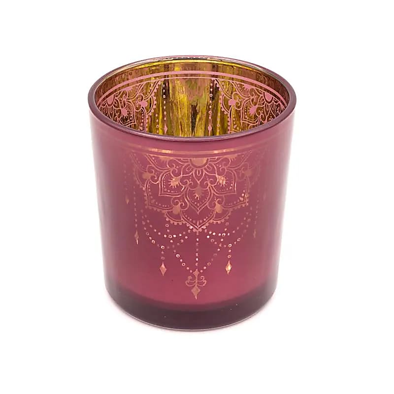 🕯️ Photophore Métallique Mandala – Ambiance de Paix & Harmonie
