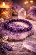 💜 Bracelet Enfant Améthyste – Douceur & Apaisement 🌙✨