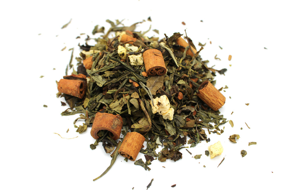 🍃 Rooibos & Thé Blanc « Élixir Éternel » — 50 g 🍎✨