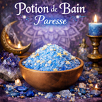 🛁 Potion de Bain Aromathérapie – Paresse