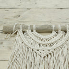 🪢 Tenture Murale en Macramé « Trois Vagues »