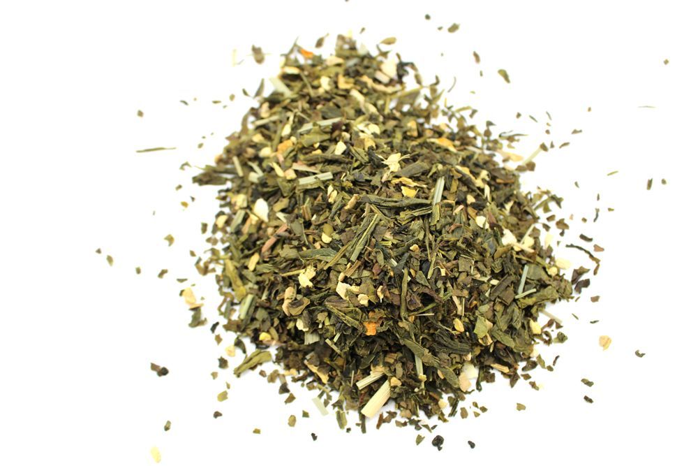 🍃 Thé Vert Bio Citron & Gingembre 🌞