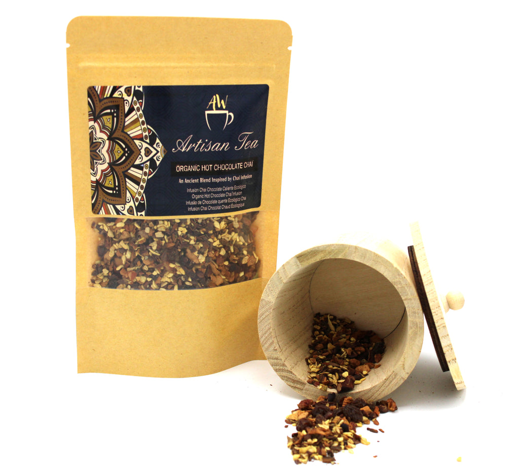 🍫🫖 Infusion Spirituelle – Chai Chocolat Chaud Bio – 50 g