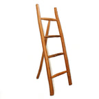 🪵 Échelle Décorative en Bois Naturel – Esprit Bohème & Zen