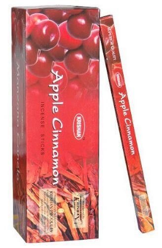 ✨ Encens Krishan Pomme Cannelle – Chaleur & ambiance cocooning 🍎✨