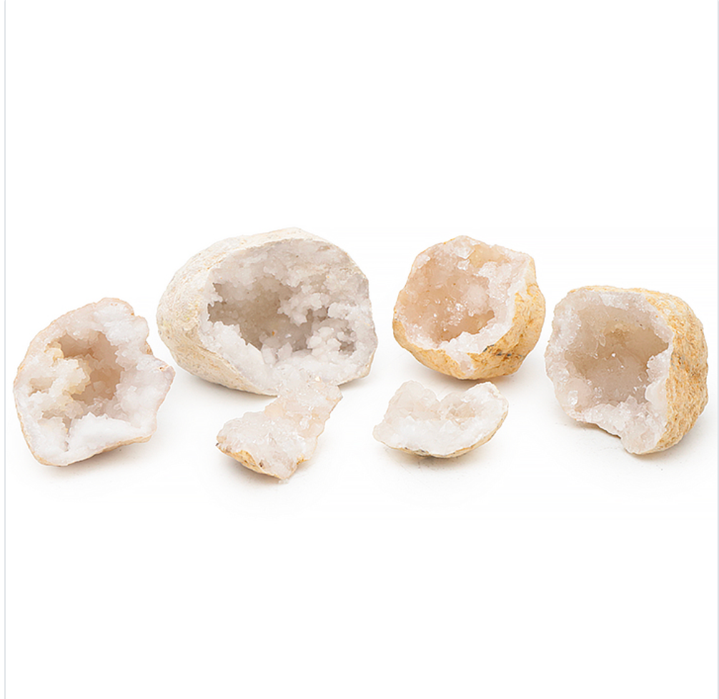 ✨ Fragment de Géode Cristal de Roche ° au poids! 40€/Kilo