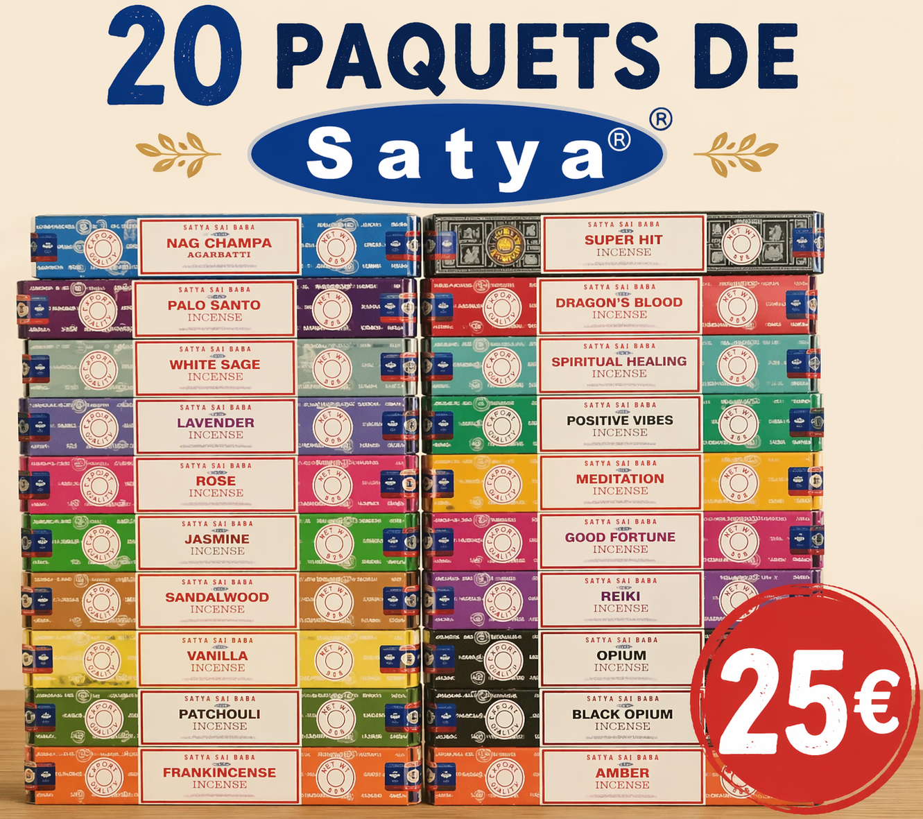 Coffret sacré d’encens