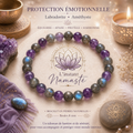 🌙 Protection Émotionnelle Labradorite & Améthyste 🌙