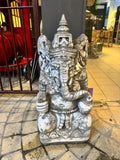 Statue Ganesh en pierre naturelle XXL – décoration zen spirituelle intérieur & jardin – L’Instant Namasté Herve Liège