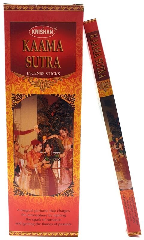 ✨ Encens Krishan Kamasutra – Sensualité & ambiance envoûtante 🌙🖤