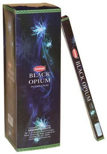 ✨ Encens Krishan Black Opium – Mystère & ambiance envoûtante 🌙🖤