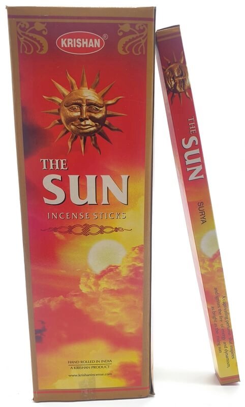 ✨ Encens Krishan Soleil – Lumière, chaleur & énergie positive ☀️🌿