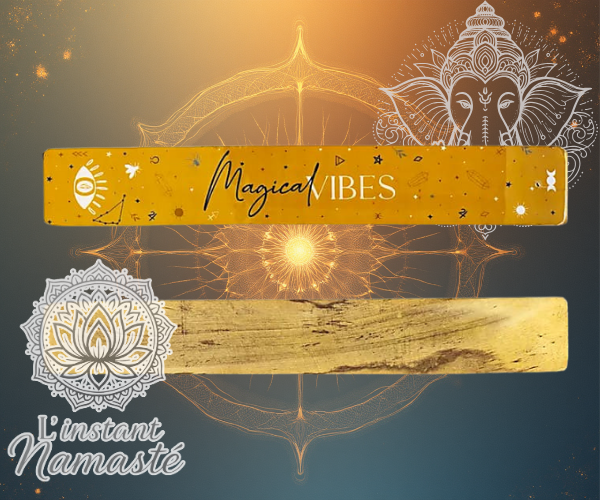 🌌 Porte-encens Celestial Magic – Vibrations magiques (26 cm)