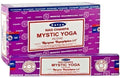 Yoga Mystique (“ Mystic Yoga ”) : Encens Indien Satya ~ Boîte de 15 Grammes (13 Bâtonnets)
