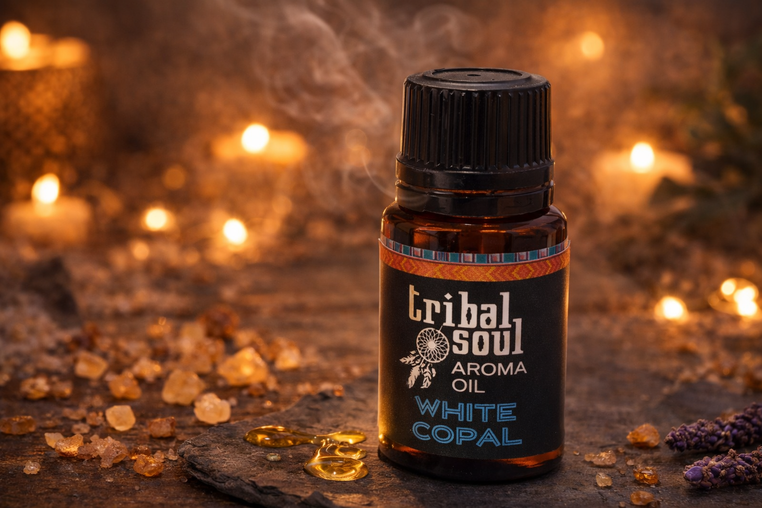 🌿 Huile Tribal Soul – Copal Blanc 10mL