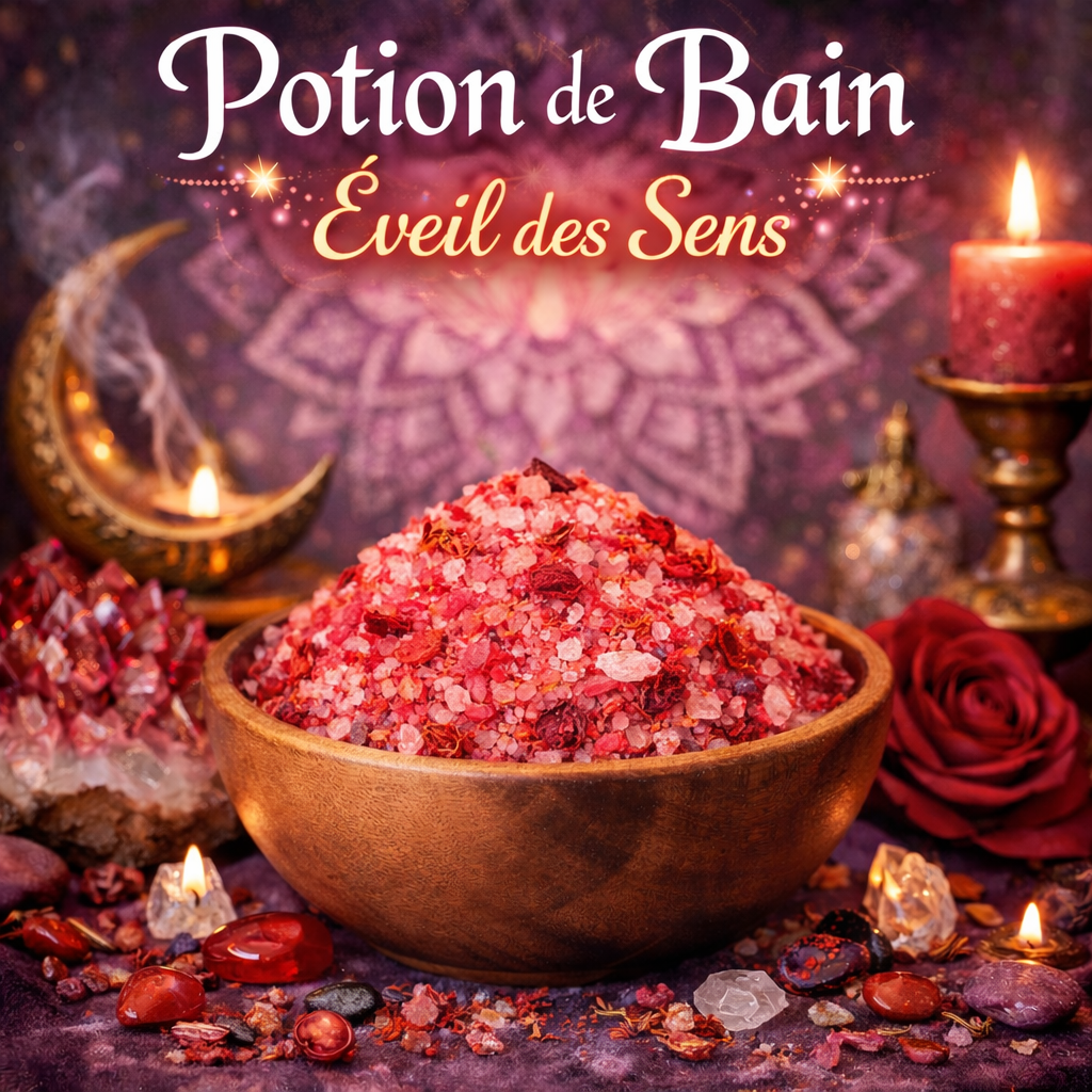 Potion de Bain – Éveil des Sens ❤️