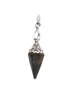 🧿 Pendule Facetia – Œil-de-Tigre