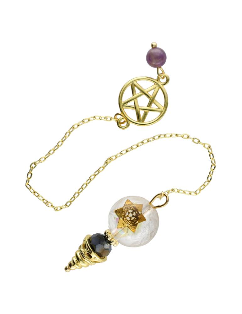 PENDULE PERLE D'ORGONITE AURA