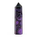 Tour d'obsidienne noire (60-70gr 9cm)