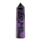 Tour d'obsidienne noire (60-70gr 9cm)